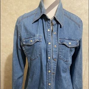 Faded Glory, size large 12/14, button down